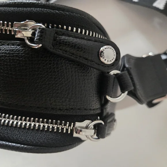 Karl Lagerfeld Black Crossbody Bag - Picture 10 of 12